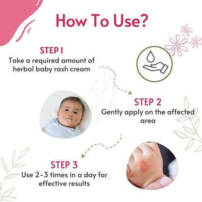 Pokonut Herbal Baby Diaper Rash Free Cream