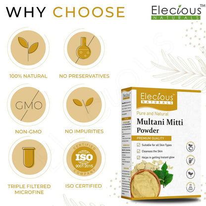 Elecious Naturals Multani Mitti Powder