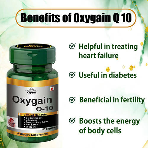 Cipzer Oxygain Q-10 Softgel Capsules