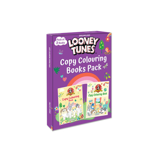 Dreamland Looney Tunes Copy Colouring Books Pack ( A Pack of 2 Books)