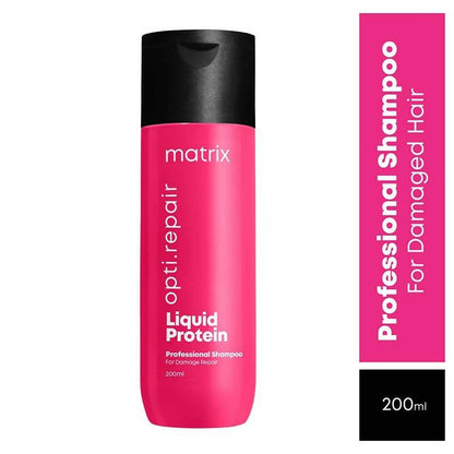 Matrix Opti. Repair Professional Liquid Protein Shampoo Damaged Hair
