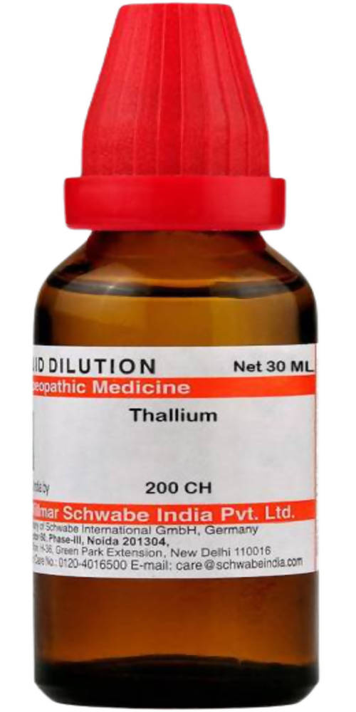 Dr. Willmar Schwabe India Thallium Dilution