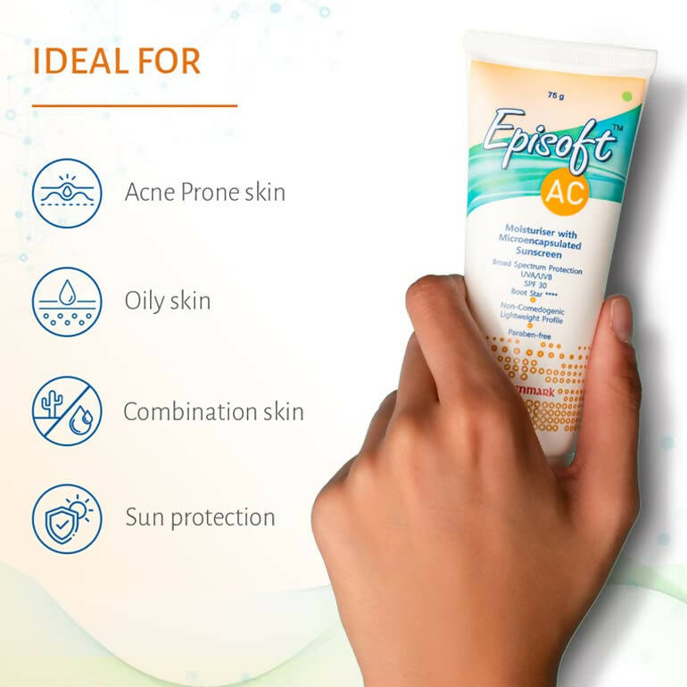 Episoft AC Moisturizer with Sunscreen, SPF 30