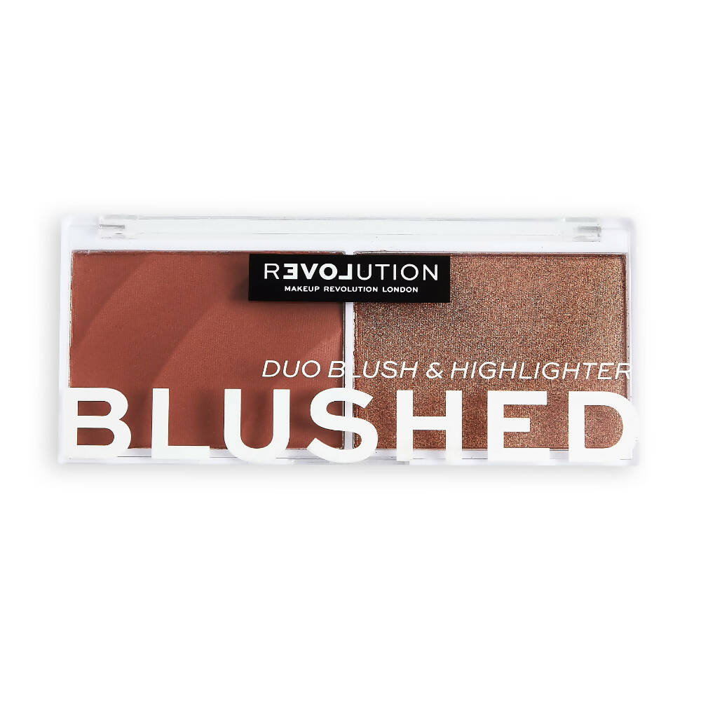 Revolution Relove Colour Play Blushed Duo - Baby - BUDNE