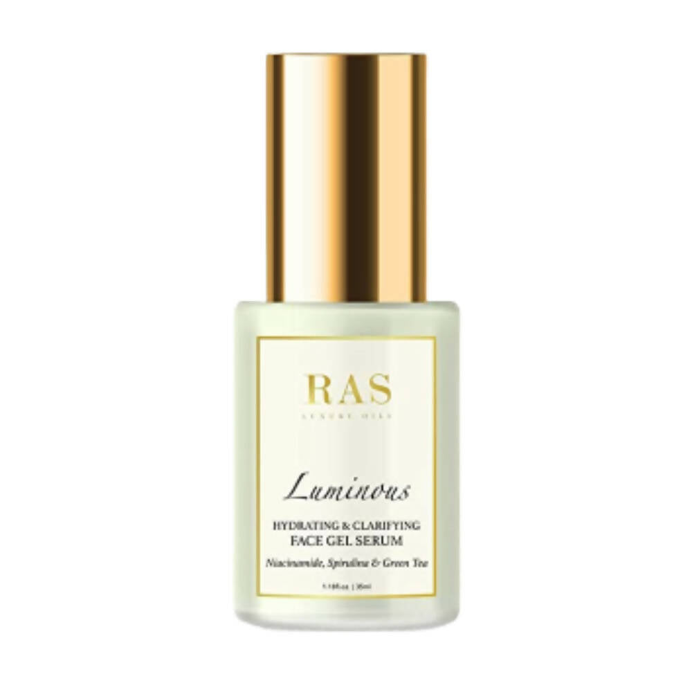 Ras Luxury Oils Luminous Hydrating & Skin Clearing Face Gel Serum - BUDNEN