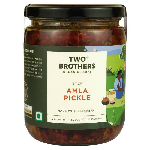 Two Brothers Organic Farms Spicy Amla Pickle - buy in USA, Australia, Canada