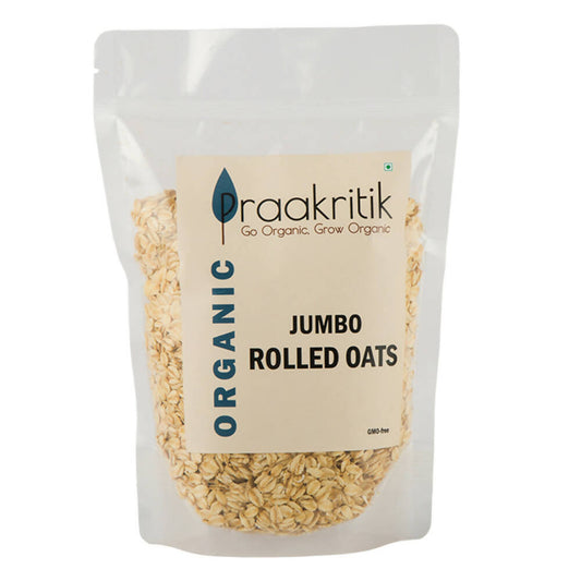 Prakritik Organic Jumbo Rolled Oats - buy in USA, Australia, Canada