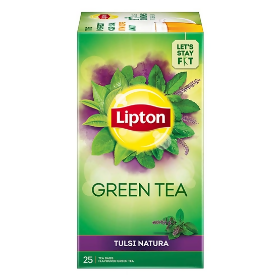 Lipton Tulsi Natura Green Tea Bags