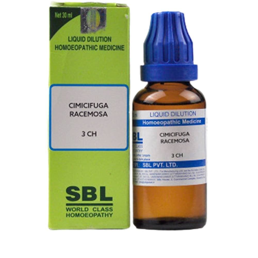 SBL Homeopathy Cimicifuga Racemosa Dilution