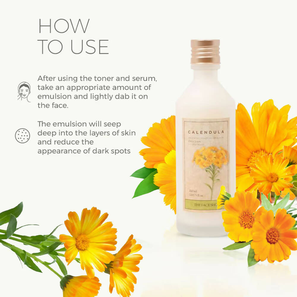 The Face Shop Calendula Essential Moisture Emulsion