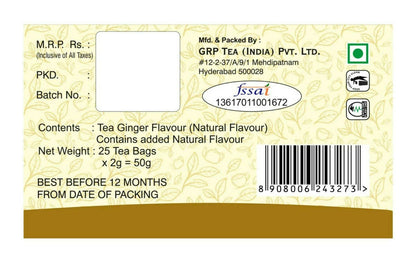 Tanza Tea Ginger Tea Bags