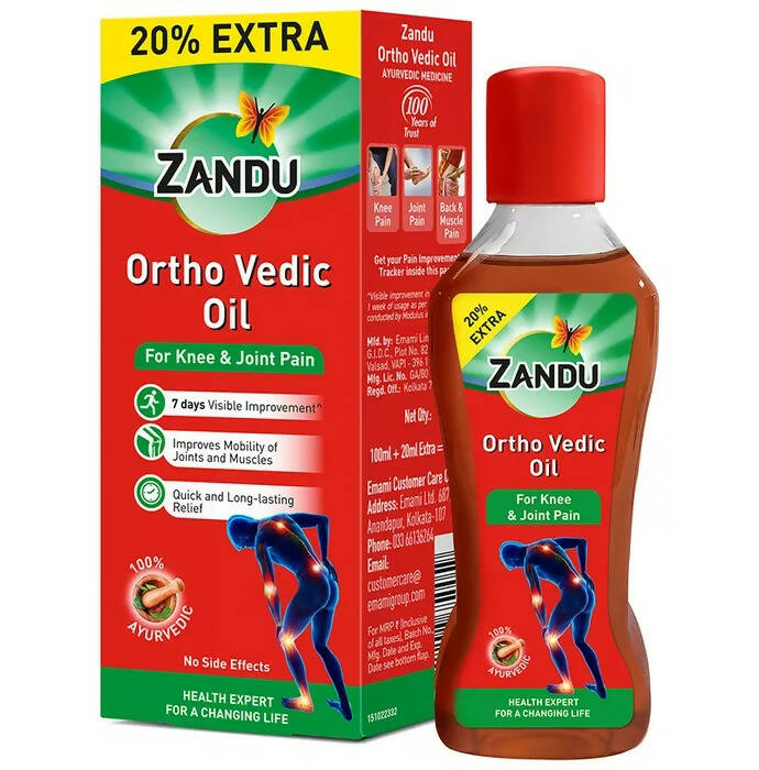 Zandu Ortho Vedic Knee & Joint Pain Oil - BUDEN