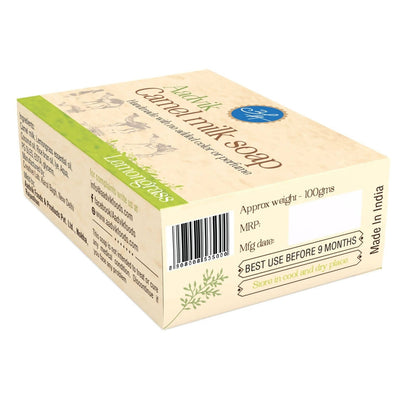 Aadvik Camel Milk Soap - Lemongrass Essential Oil