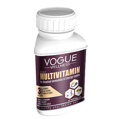 Vogue Wellness Daily Multivitamin Softgel Capsules - BUDEN