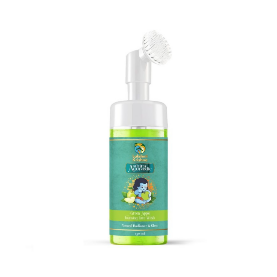 Lakshmi Krishna Green Apple ’??? Foaming Face Wash - BUDNEN