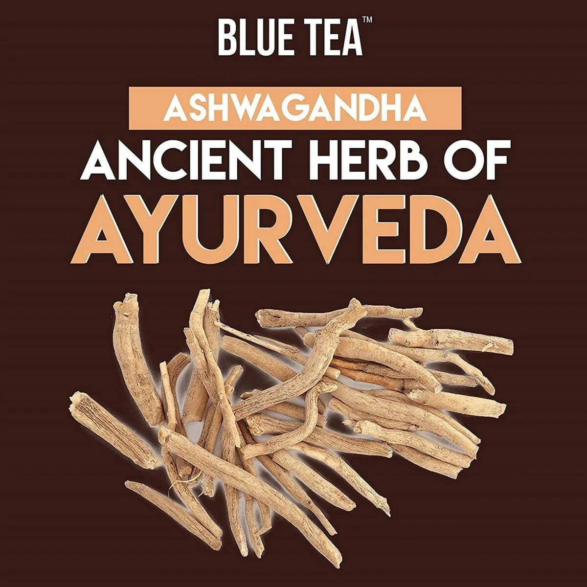 Blue Tea Organic Ashwagandha Green Tea