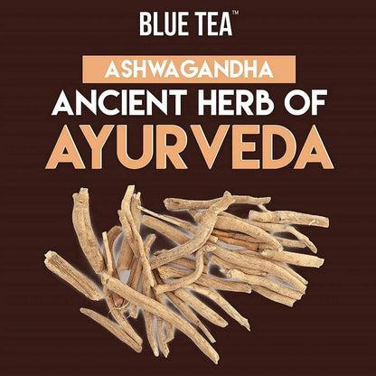 Blue Tea Organic Ashwagandha Green Tea