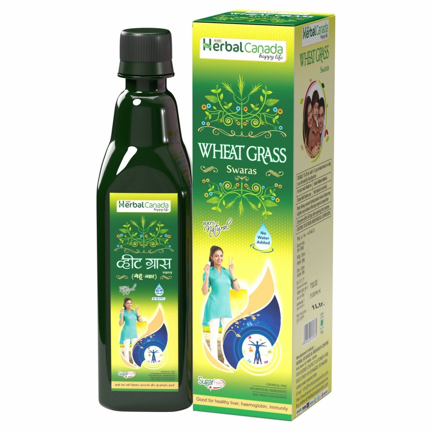 Herbal Canada Wheat Grass Ras - usa canada australia