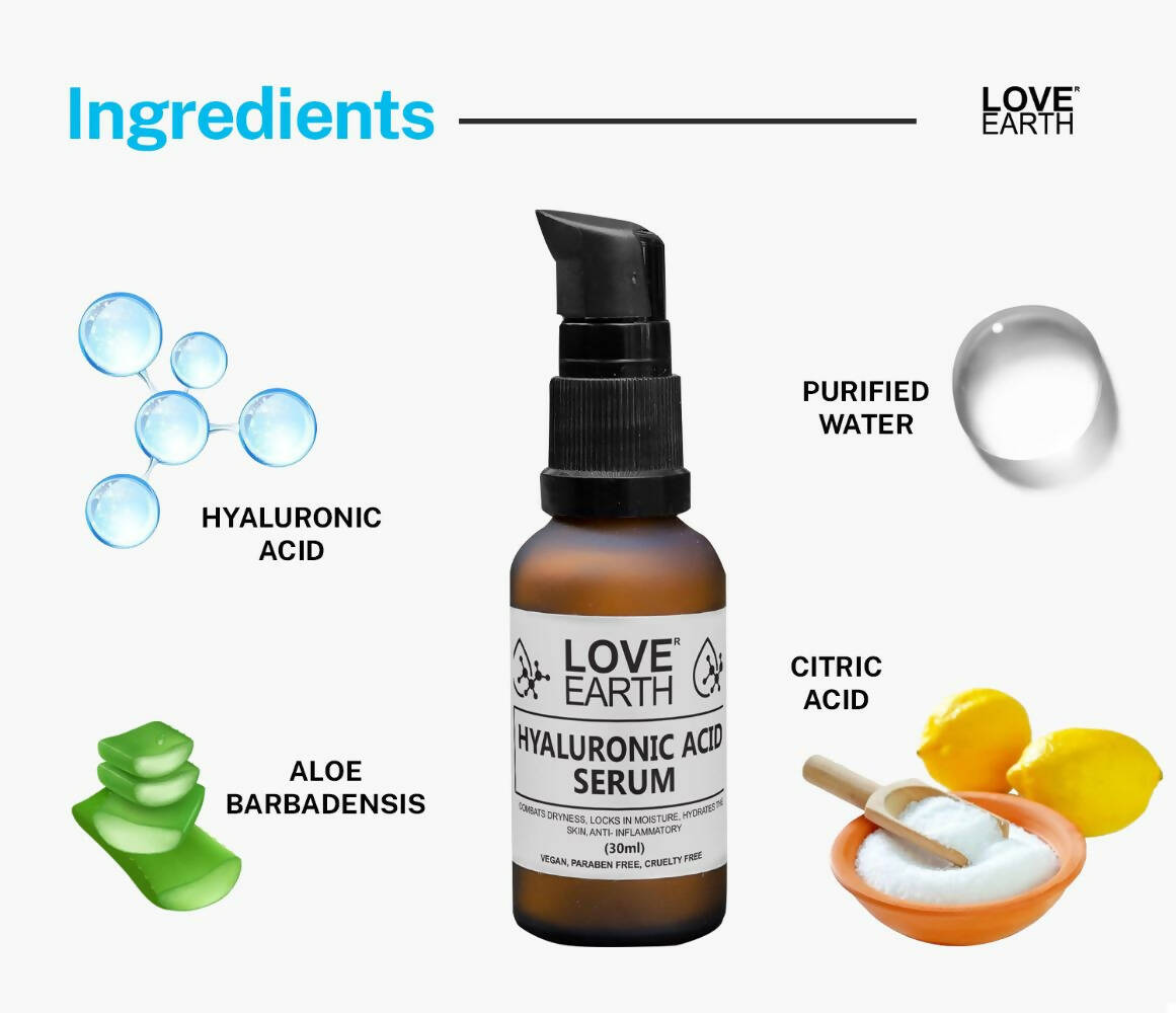 Love Earth Hyaluronic Acid Serum