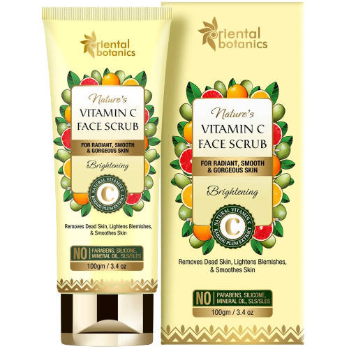 Oriental Botanics Nature???s Vitamin C Brightening Face Scrub