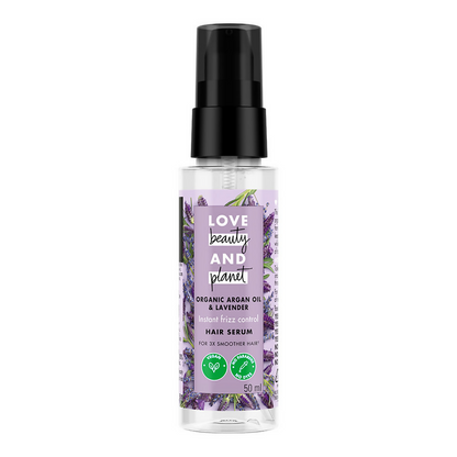 Love Beauty And Planet Organic Argan Oil & Lavender Hair Serum