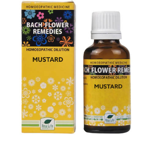 New Life Homeopathy Bach Flower Remedies Mustard Dilution