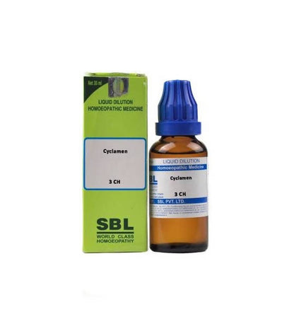 SBL Homeopathy Cyclamen Dilution