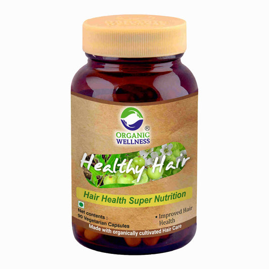 Organic Wellness Healthy Hair Vegetarian Capsules - BUDEN