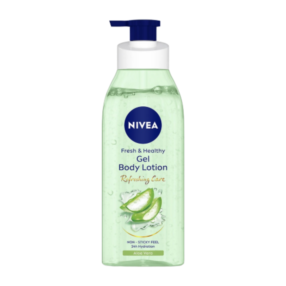 Nivea Fresh & Healthy Aloe Vera Gel Body Lotion Non Sticky Feel - BUDNE