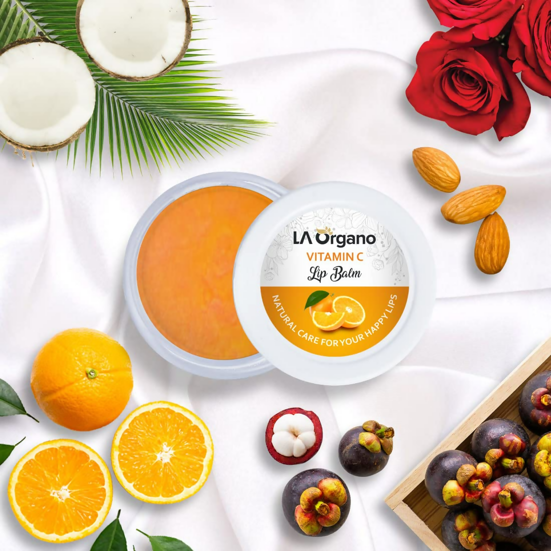 LA Organo Vitamin C Natural Lip Balm