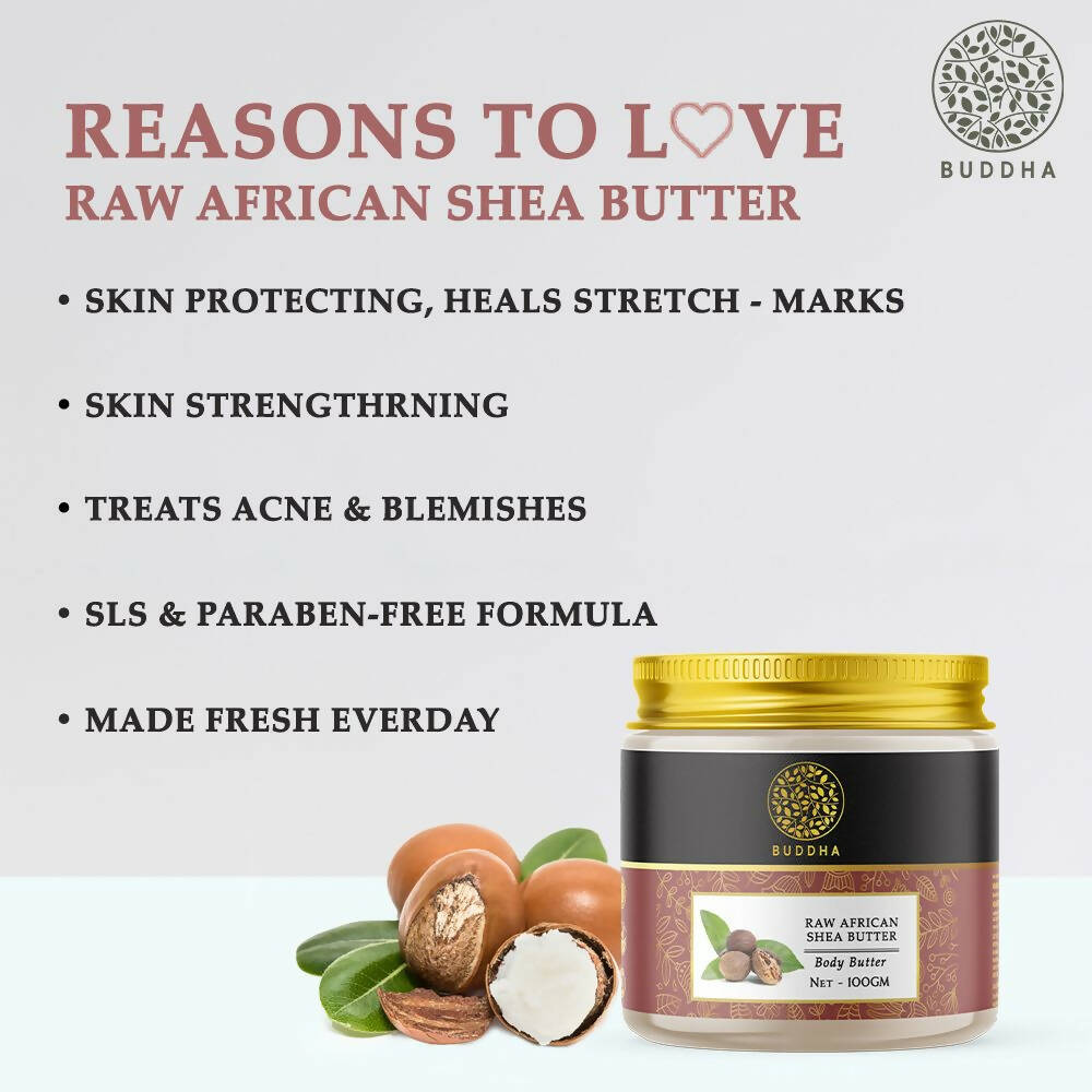 Buddha Natural African Shea Butter Unrefined 100% Pure Raw