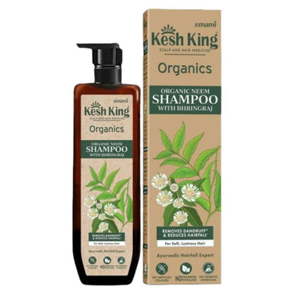 Kesh King Organics - Organic Neem Shampoo With Bhringraj