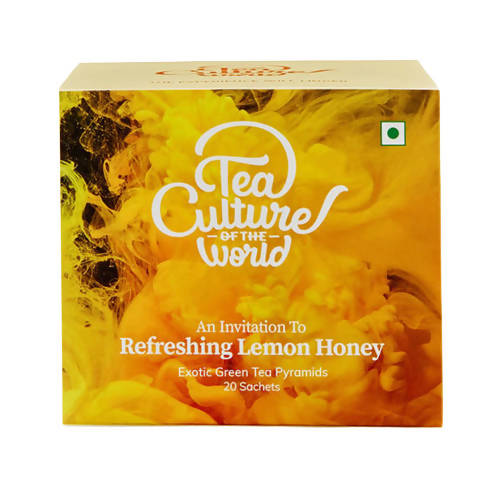 Tea Culture Refreshing Lemon Honey Tea Bags - BUDNE