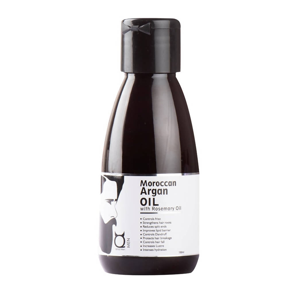 Qraa Men Moroccan Argan Oil with Rosemary Oil