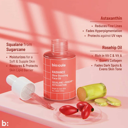 Biocule Radiance Glow Boosting Face Oil