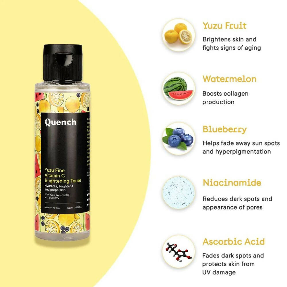 Quench Botanics Yuzu Fine Vitamin C Brightening Toner