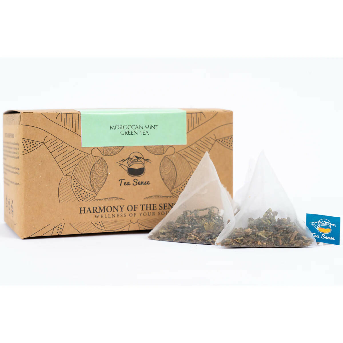 Tea Sense Moroccan Mint Green Tea Bags Box - buy in USA, Australia, Canada