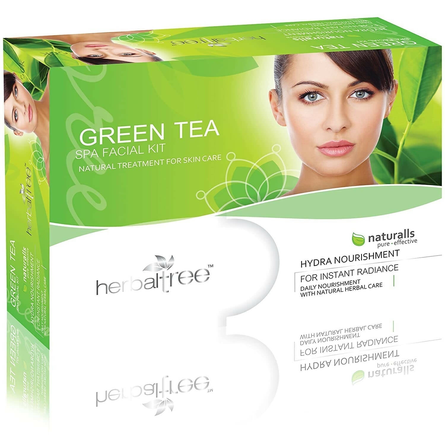 Herbal Tree Green Tea Facial Kit - usa canada australia