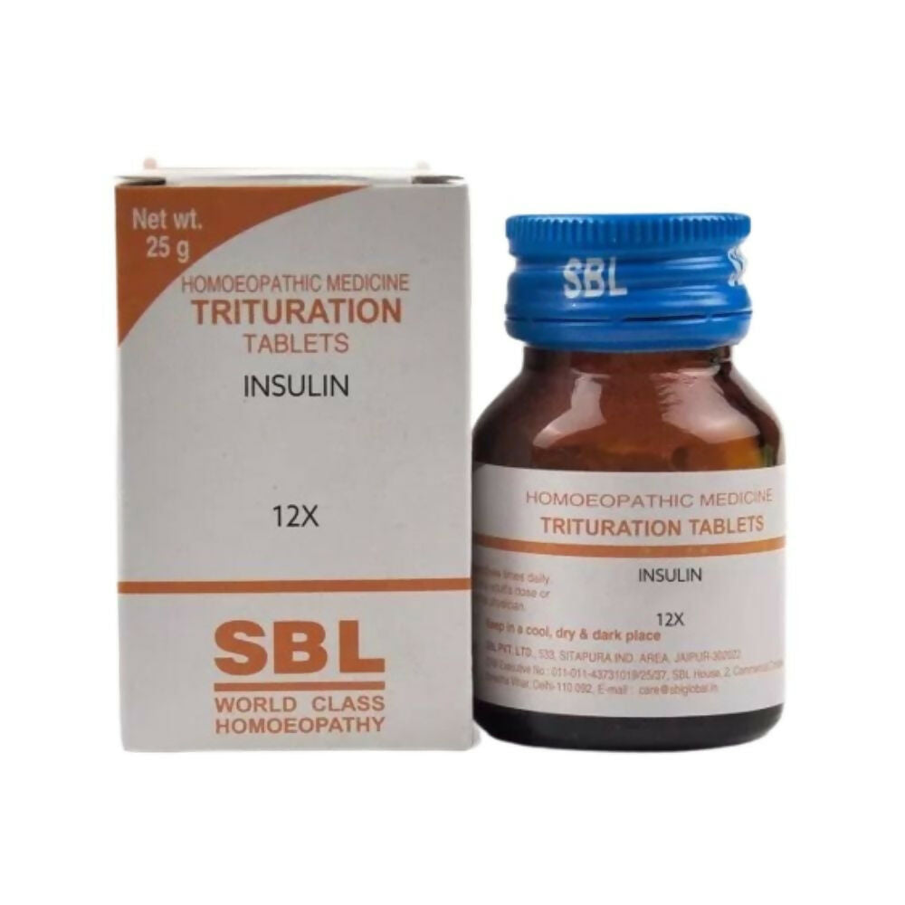 SBL Homeopathy Insulin Trituration Tablets -  buy in usa 