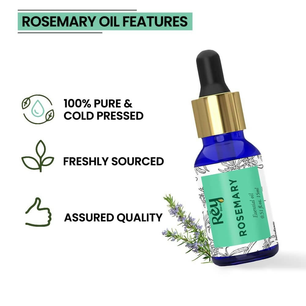 Rey Naturals Rosemary Essential Oil