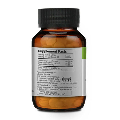 Merlion Naturals Trikatu 500mg Tablets