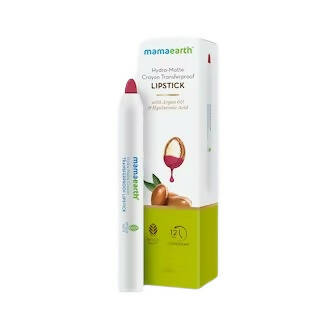 Mamaearth Hydra-Matte Crayon Transferproof Lipstick Lychee Pink - buy in USA, Australia, Canada