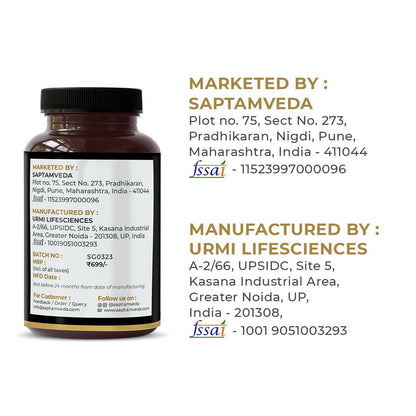 Saptamveda Natural SJ Gold Capsules