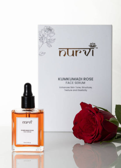 Nurvi Kumkumadi Rose Face Serum