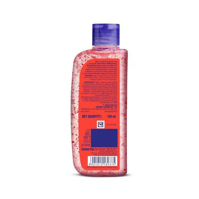 Clean & Clear Morning Energy Berry Blast Face Wash