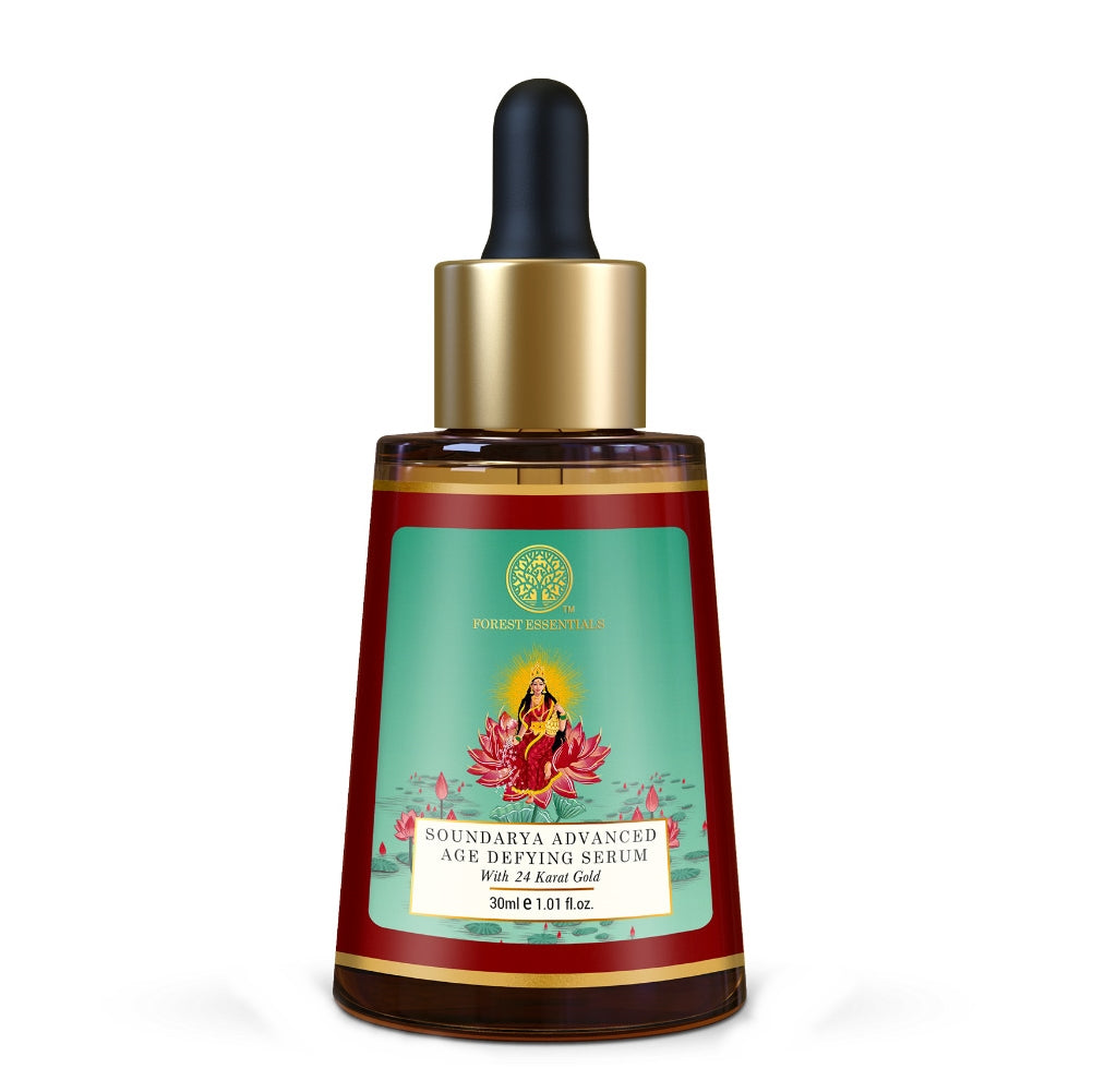 Forest Essentials Advanced Soundarya Age Defying Facial Serum With 24K Gold