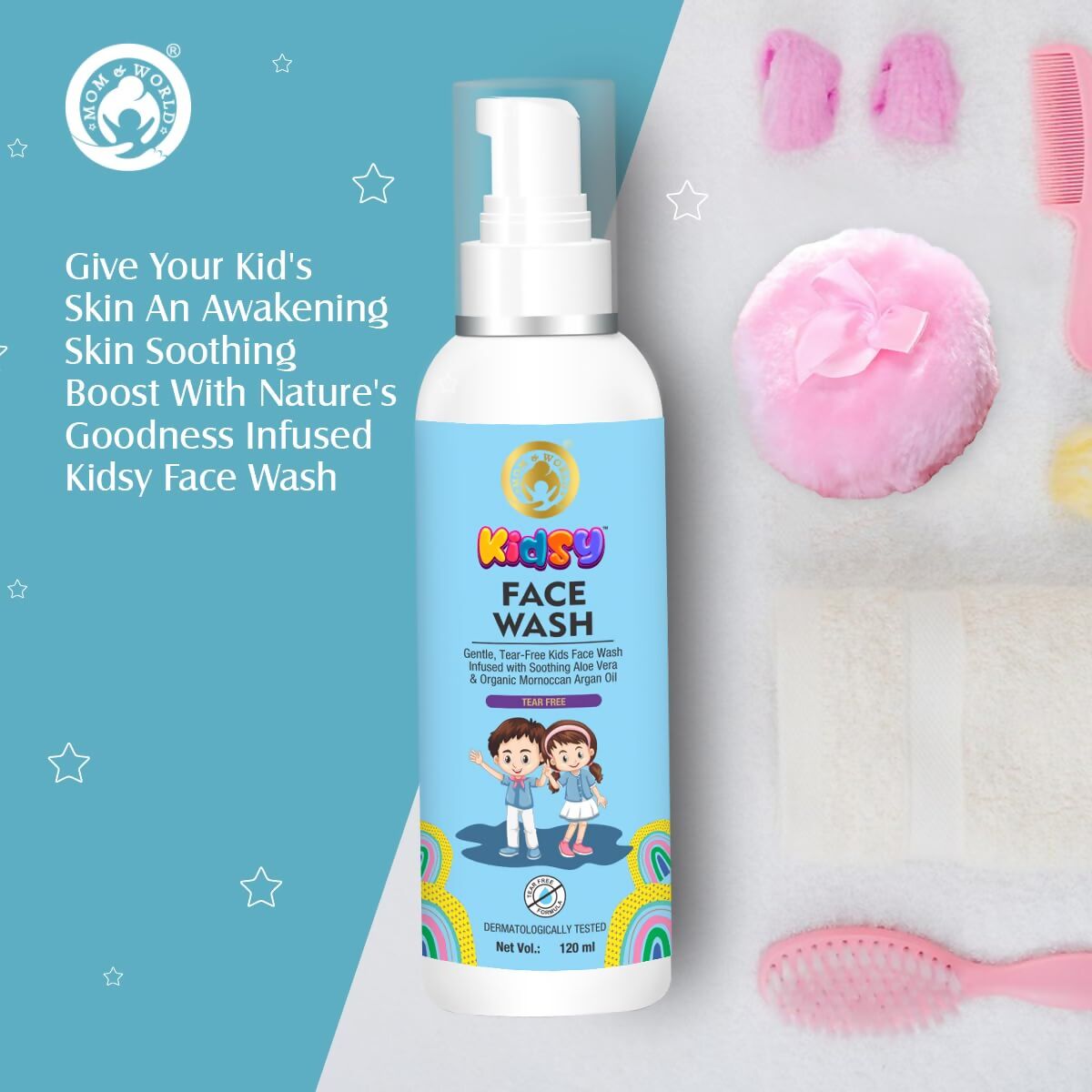 Mom & World Kidsy Face Wash