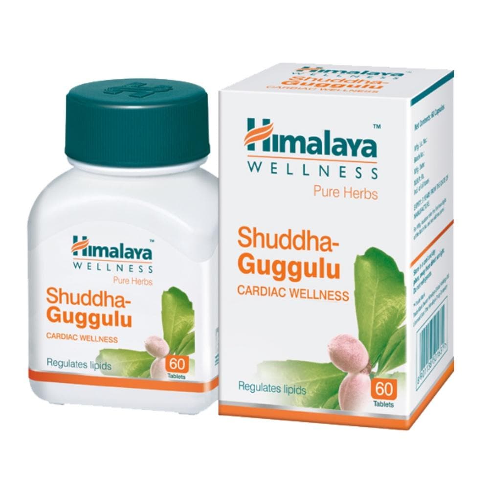 Himalaya Wellness - Shuddha Guggulu Regulates Lipids - BUDNE