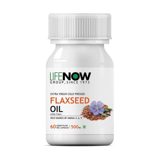 Lifenow Flaxseed Oil Capsules -  usa australia canada 