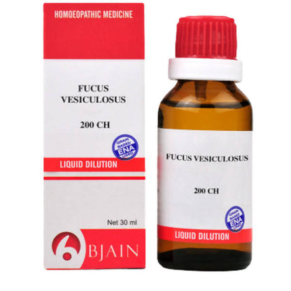 Bjain Homeopathy Fucus Vesiculosus Dilution -  usa australia canada 
